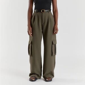 Dissh WILLA PETROL CARGO PANT